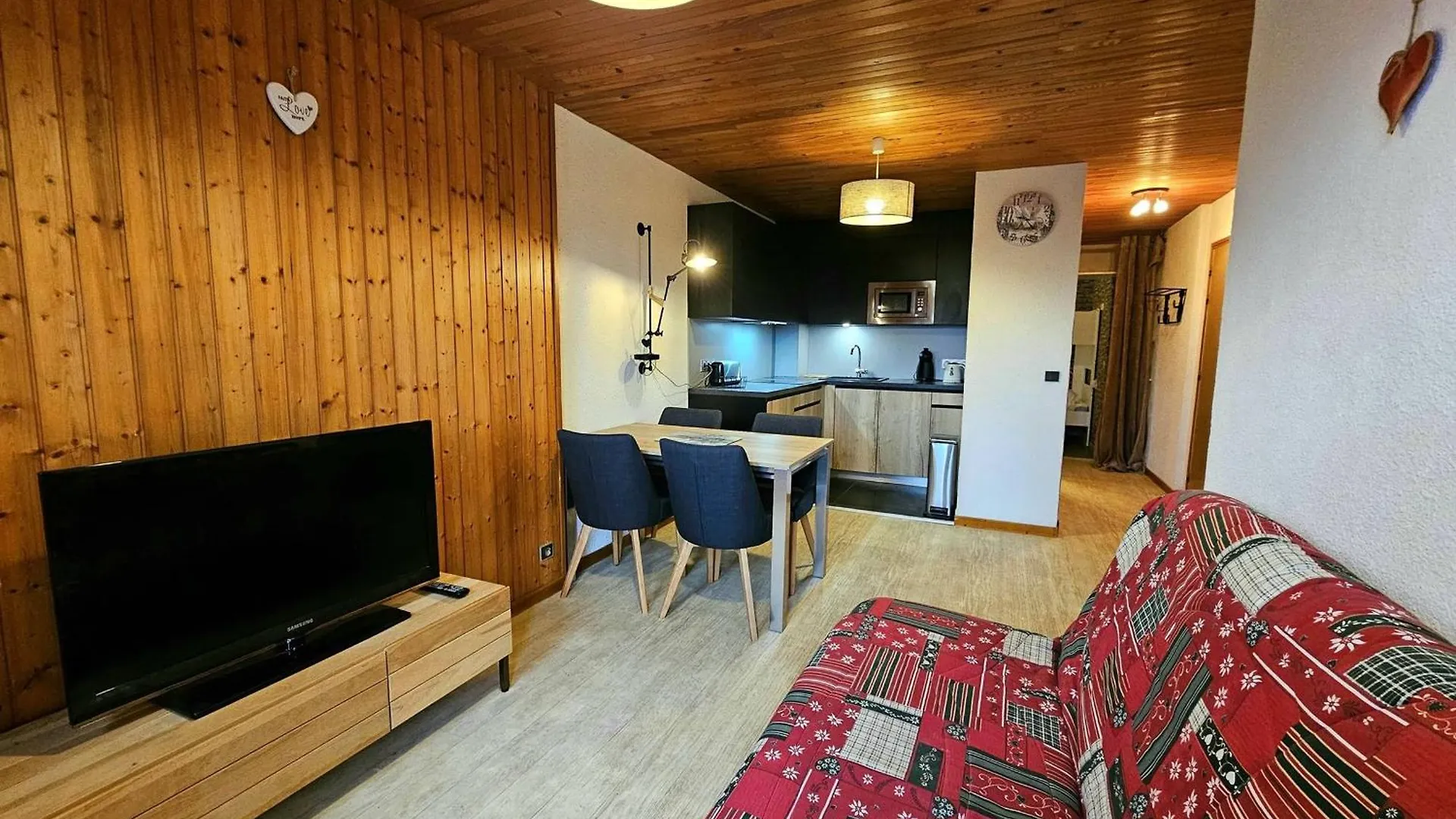 Appart 2 Pieces 6 Pers Avec Cuisine Equipee, Proche Pistes Aux Coches - Fr-1-353-144 La Plagne-Tarentaise